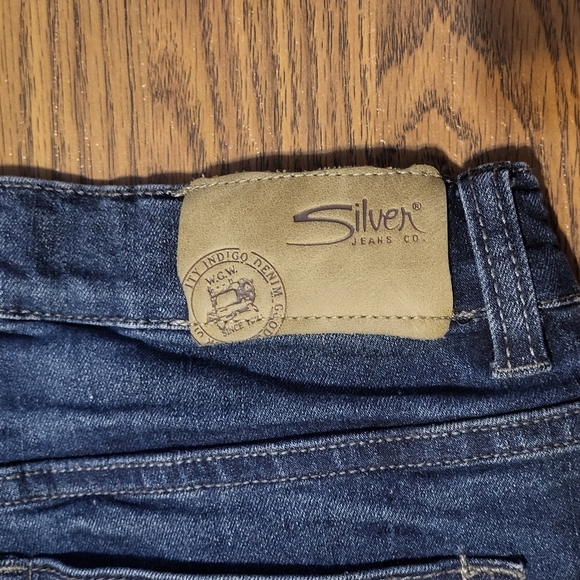 Silver Jeans Triple Five Juniors 14 Slim Straight W27 L27 Petite B59 - Picture 10 of 11